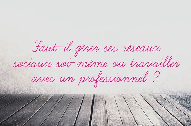 gestion des reseaux sociaux