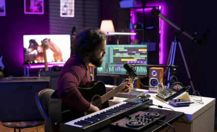 studio de musique à domicile